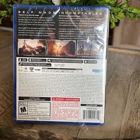 PS5 NEW SAINTS ROW - Picture 2 of 2